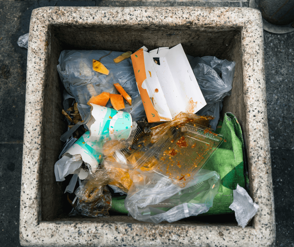 Débordement poubelles