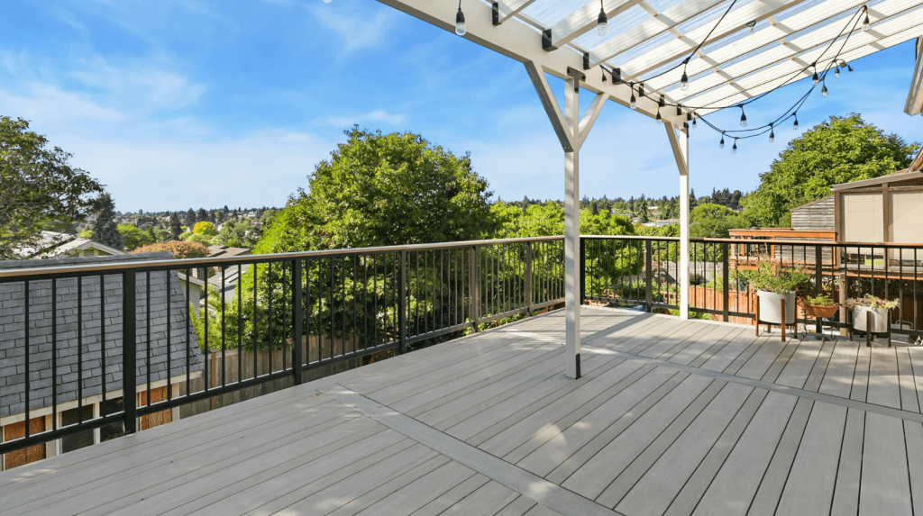 Cache poubelle extérieur terrasse